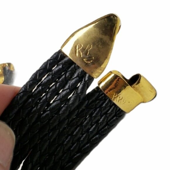 Rare Vintage 1980s Ron Rizzo Designer Jewelry Set – Bold Statement Elegance - Picture 7 of 10